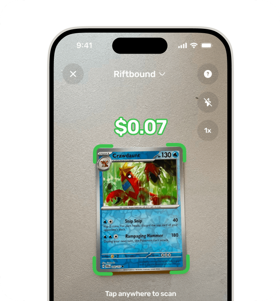 Scan screen